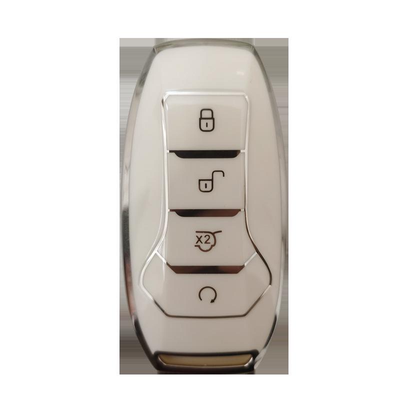 Compatible Key Case for BYD Han, Dolphin, Qin, Song Plus DMI, Yuan Pro, Tang DMI/EV, Destroyer 05 Buckle