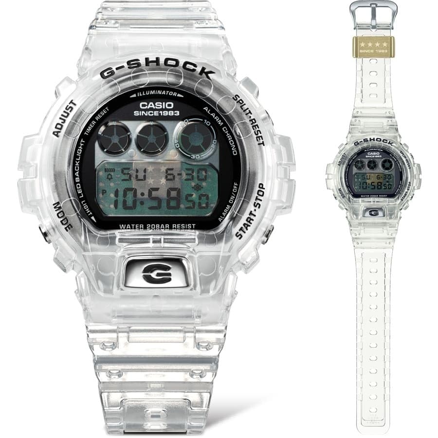 Casio 40th Anniversary Clear Remix Eric Haze Limited Edition Watch G-Shock DW-6940RX-7 Men's (Overseas Model) [Used]