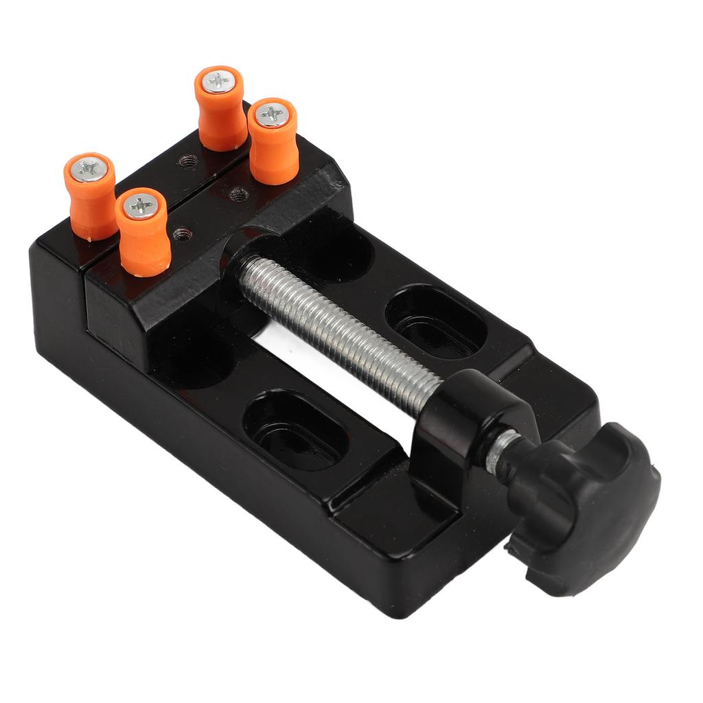 Mini Bench Vice Clamp Aluminium Alloy Opening Parallel Table Vise Clamp for Watch Repair