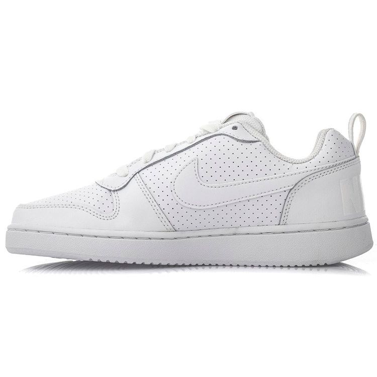 Nike Court Borough Casual Slip-Resistant Shock-Absorbing Durable Low-Top Sneakers Women Sneakers White 844905-110