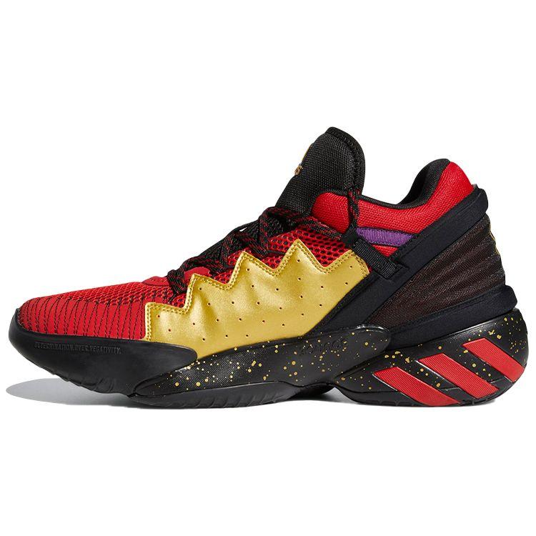 Adidas D.O.N. Issue #2 Chinese New Year Unisex Sneakers Red Core-Black Scarlet FX6490