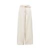 VEROMODA Women's Pleated Belt Loose Wide-Leg Casual Pants
