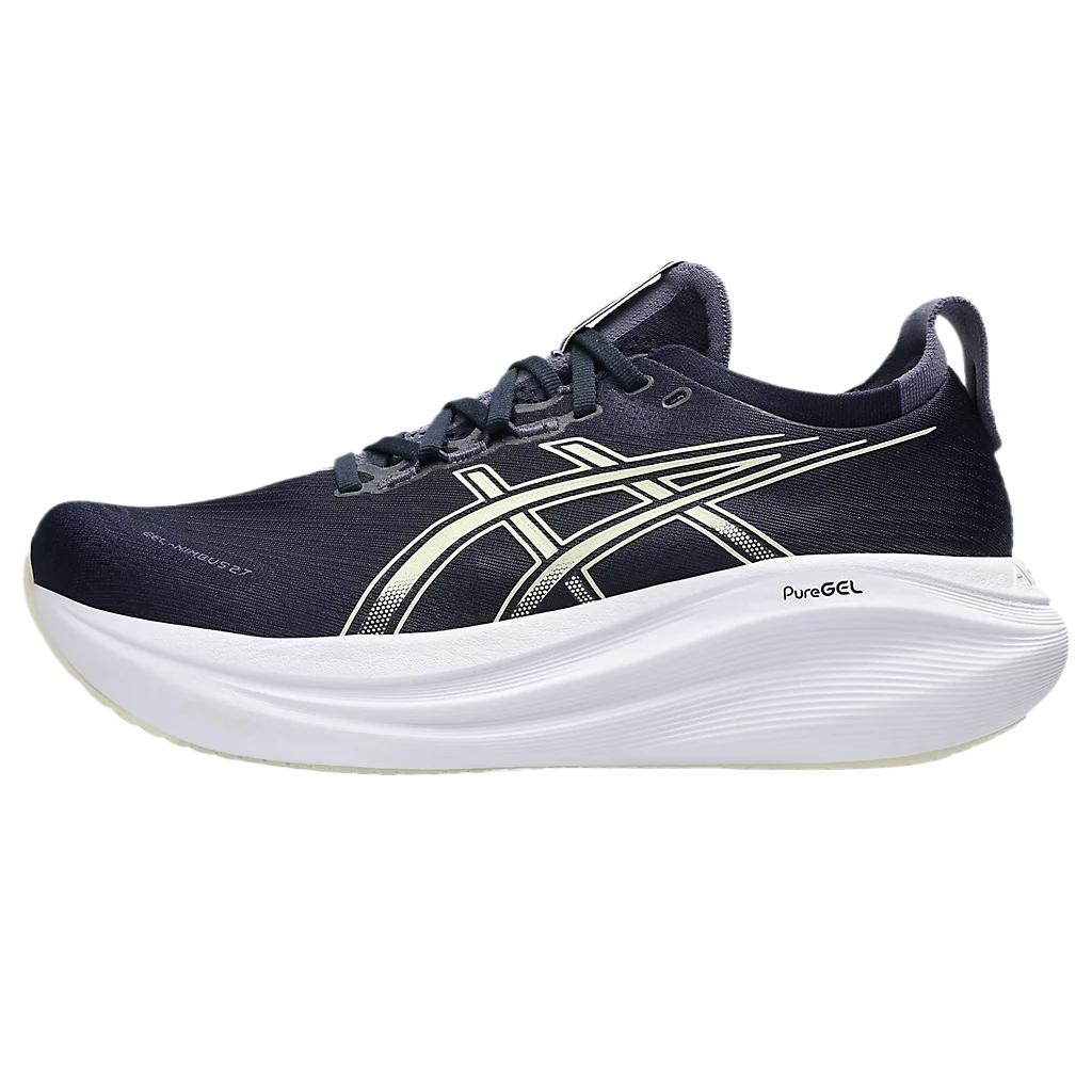 Asics Gel-Nimbus 27 Fashionable Minimalist Trendy Aesthetic Low-Top Running Shoes Men Sneakers Blue 1011B958-403