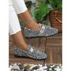 2025 New Vintage Sequined Mary Jane Shoes Women's Plus Size Mary Jane Shoes French-Style Flats