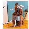 Ice Age Mammoth Plush Toy with Squirrel - Cute Children's Birthday Gift