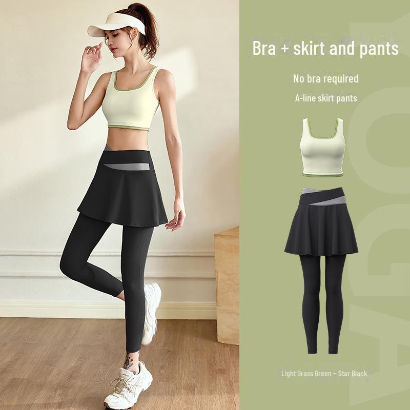 Juyitang Women's High-Elastic Nude Seamless Sports Suit - Breathable, Sleeveless Yoga & Running Outfit