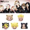 5-piece Tokyo Avenger Cat-ear Sleeping Handmade Pvc Figures Set