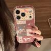 Retro New Year Pony Case for IPhone 17 Pro Max, Apple 16, Leather Phone Case, Multiple Sizes