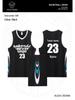 Men's Quick-Dry Breathable Basketball Uniform with Customized Team Letters and Numbers