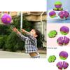 Colorful Carrot Flying Saucer Ball For Kids With Bouncing Light Up Features