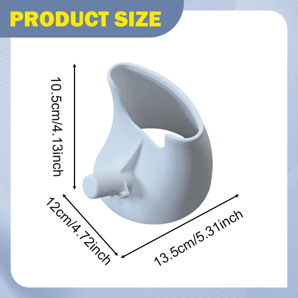 Flour Funnel for KSM150 Stand Mixer: Multifunctional Pastry Accessory, Easy to Use And Clean.