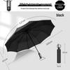 Automatic 60-Rib Folding Umbrella with UV Sun Protection