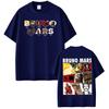 Bruno Mars The Romantic Album Tour 2026 Tshirt Man Woman Hiphop Harajuku Tshirts Short Sleeve Top Casual Hip Hop Tshirts