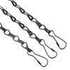 1Pc 40/50Cm Imitation Rattan Hanging Basket Flower Pot Chain With 3 Hooks Chains Plants Plant Grow Basin Home Garden Decor