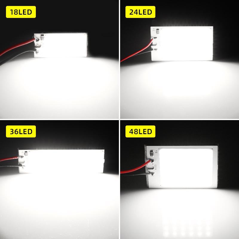 Shangbo Yi Auto LED Dome Light COB Roof/Trunk Light 18/24/36/48 SMD