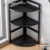 Étagère de Rangement d'Angle pour Cuisine - Organisateur Triangulaire pour Condiments