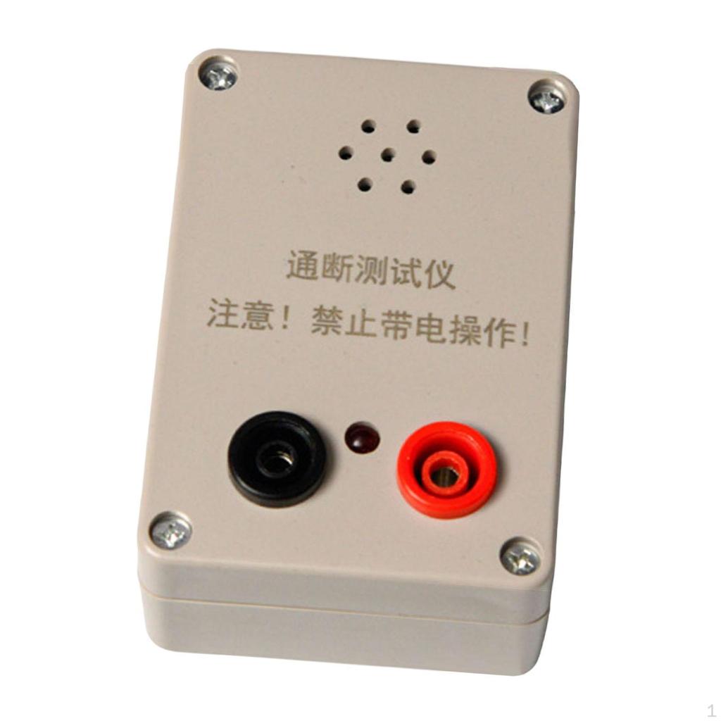 Wire Continuity Tester for Electrical Circuits, with Audible And LED Indicator Household Cable