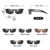 Aluminiowo-magnezowe Okulary sportowe do biegania i jazdy na rowerze Męskie Ochronne Okulary przeciwsłoneczne Wysokiej jakości Gogle Okulary UV400