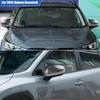 KUNGKIC For 2023 2024 2025 Subaru Crosstrek Car Side Rearview Mirror Covers Outer Protect Decorate Exterior Decoration Accessories ABS (Carbon Fiber