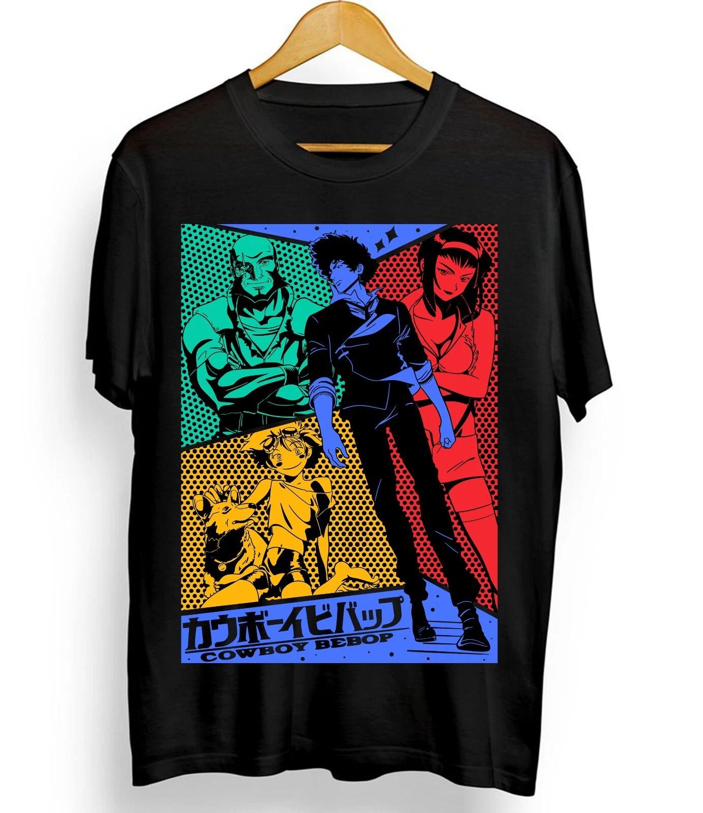 Ковбой Бибоп Спайк Шпигель Аниме Манга подарок маме Смешная футболка Все размеры 3XL
