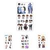 Waterproof Anime Mini Tattoo Sticker With Lovely Designs For Creative Personalization