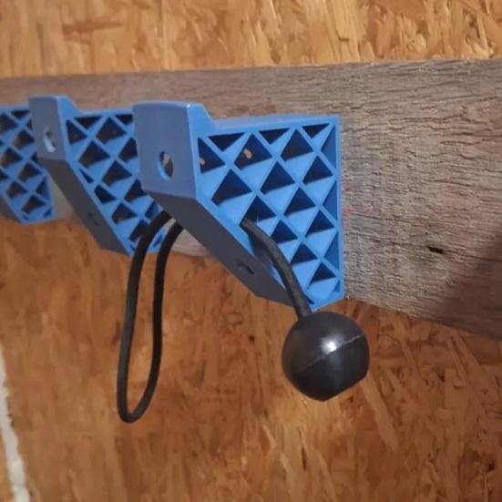 Yousheng Wandmontage Ski-Aufbewahrungsregal Schwerlast 3D-gedruckt Zuhause Schuppen Garage Snowboard-Halter Aufhänger Aufbewahrungskonsole