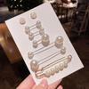 Pin Brooch Set Big Beads Stylish Stylish Clothing Brooches Pearl Lapel Pin Sweater Dress Pin Brooch Pins Badge Women Buckle AccessoriesFashion Jewelry