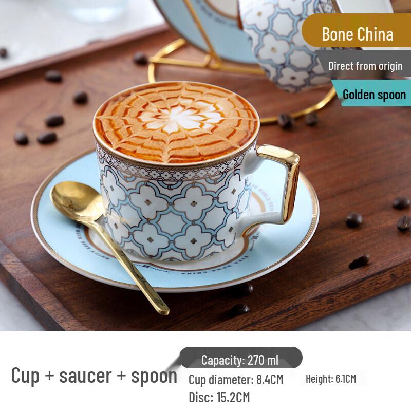 Nordic Style Bone China Coffee and Tea Cup Set