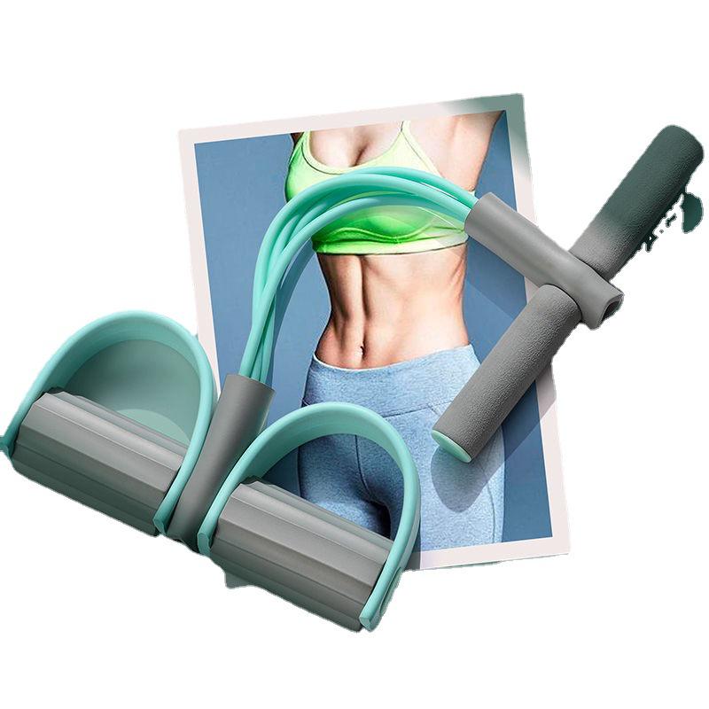 Multi-Functional Foot Pedal Leg Pull Rope and Sit-Up Assist Device