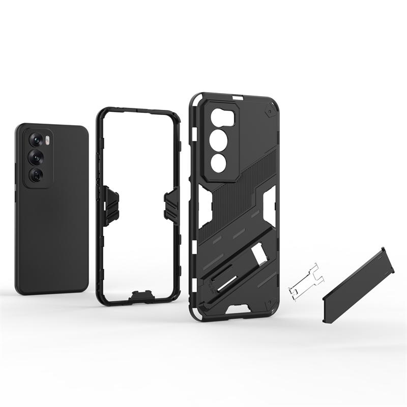 For OPPO Reno 12 Pro Case Cover OPPO Reno 12 Pro Capas New Fashion Kickstand Phone Back Holder Cover For OPPO Reno 12 Pro Fundas