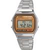 [Casio] CASIO Digital Watch Vintage Series A158WEA-7 Metal Band Unisex Silver Overseas Model [Par...