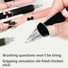 6Pcs Butterfly Gel Pen 0.5MM Tip Quick Dry Ergonomic Grip Retractable Gel Pen Office Supplies for Writing Journaling