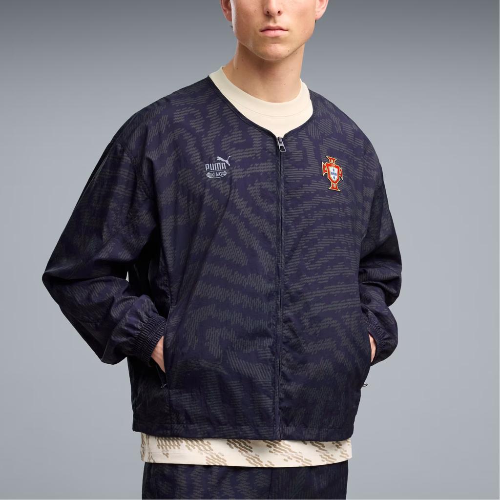 Puma X Portugal Collaboration Salehe Bembury King Sports Zip Loose Long Sleeve Jacket Unisex jackets 635099-64