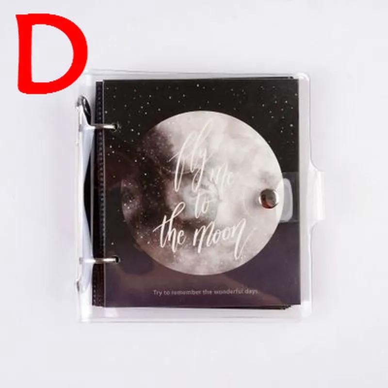 Mini Film Album Loose-leaf PP Ticket Storage Postcard 3 Inch Memory 100 Pockets