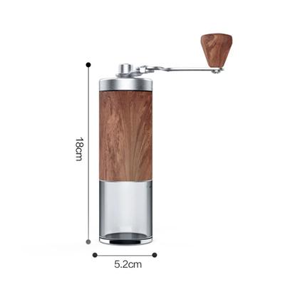 Manual Coffee Grinder Stainless Steel Hand Adjustable For Kitchen Portable Mills Coffee Espresso Press