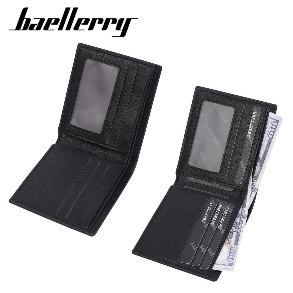 Unisex Cross-Border Frosted Leather Minimalist Card Holder Wallet