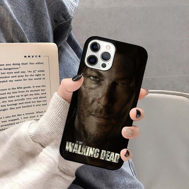 Daryl Dixon Wings Zombie Phone Case Back Cover for IPhone 18 17 Air 16 15 14 13 11 12 Pro Max Plus Shell Coque