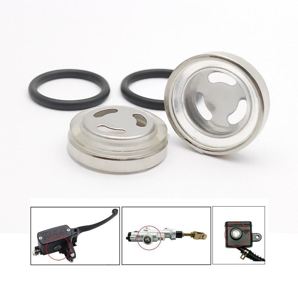 Rubber Gasket for Motorcycle Master Cylinder Tank Sight Glass, 18 Mm, ×4