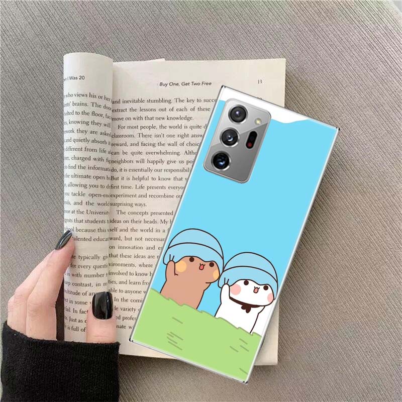 Cute BuBu DuDu Phone Case For Samsung Galaxy S25 Edge S24 S23 FE S22 S26 Ultra S21 S20 S10 Plus Capa Soft