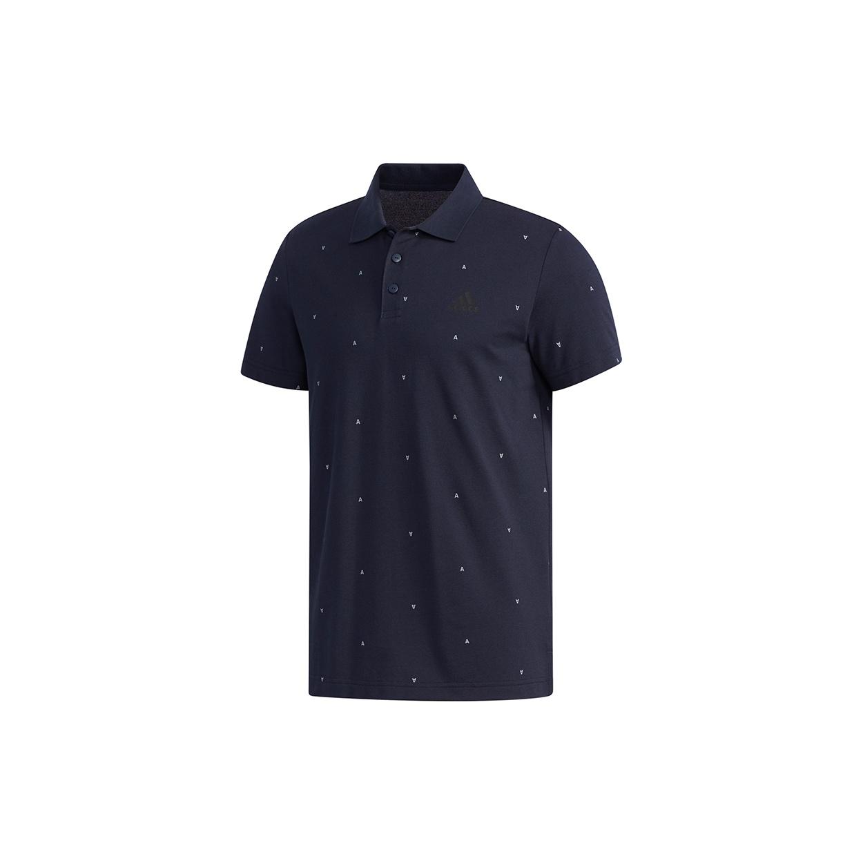 adidas Ai Polo Gen Aop Short Sleeve Polo Men s Navy DY8707 S