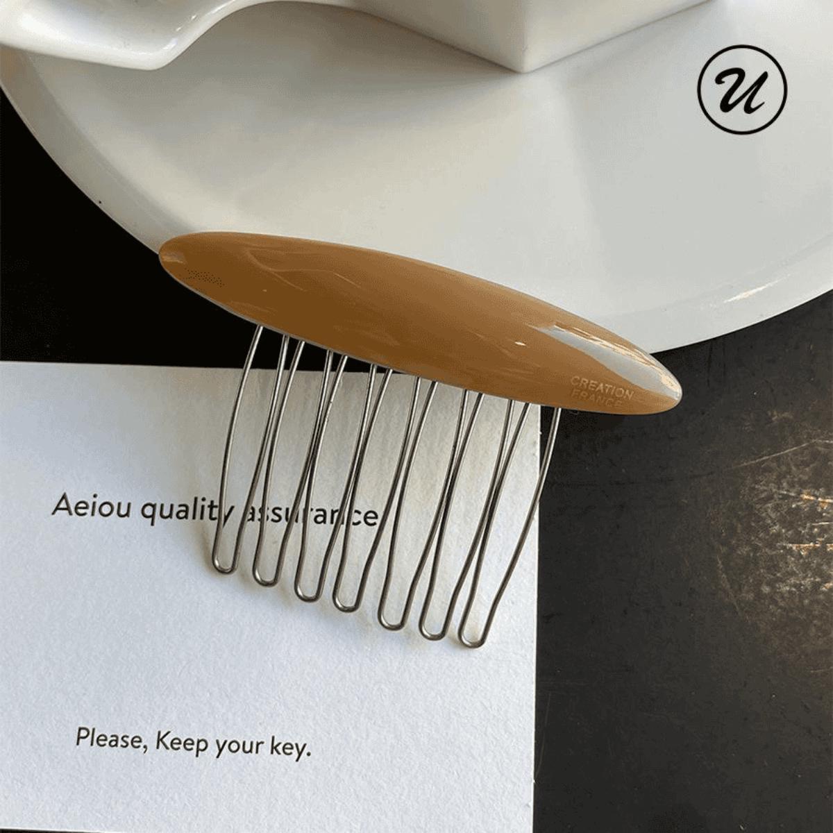 

Ацетатний гребінь для волосся в корейському стилі – Додає об єм і стиль без пошкоджень