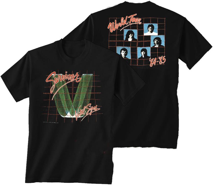 Survivor Vital Signs World Tour Adult Shirt Men Women Cotton RI_103