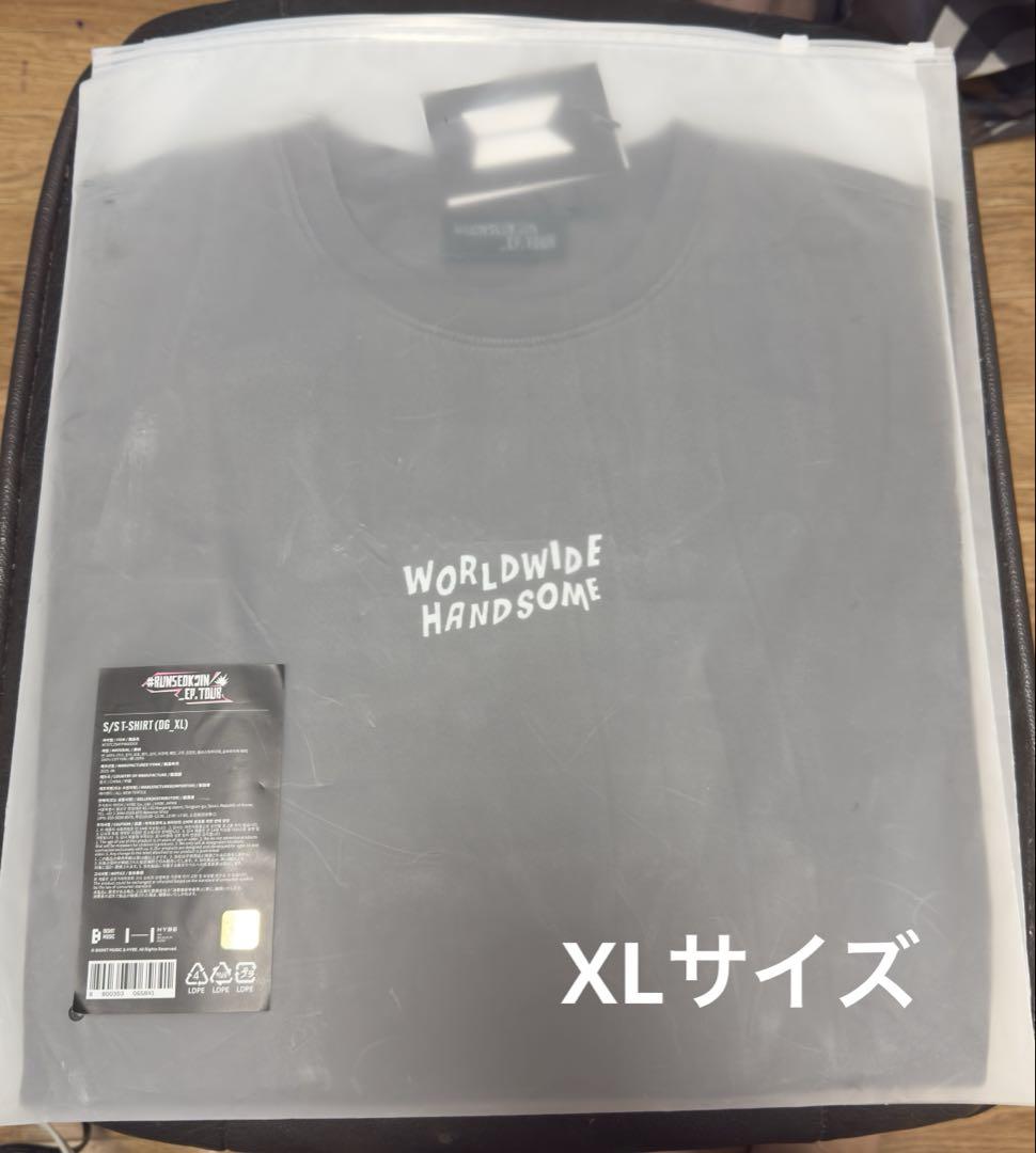 

[Б/У] BTS JIN JIN Корея RUNSEOKJIN Концертная футболка XL