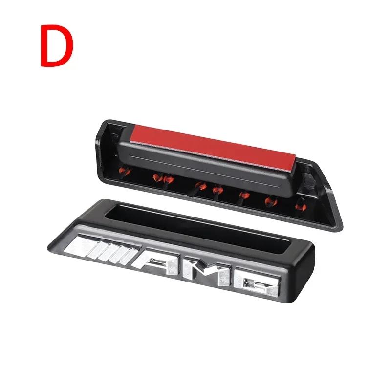 1pc ABS AMG Grill Grille Emblem Grille Sticker Emblem Badge Sticker For AMG Mercedes-Benz W463 W464 W461 G63 G65 Car Accessories