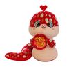 Adorable Snake Plush Toy With Soft Short Plush Fabric Perfect For Zodiac Year Celebrations