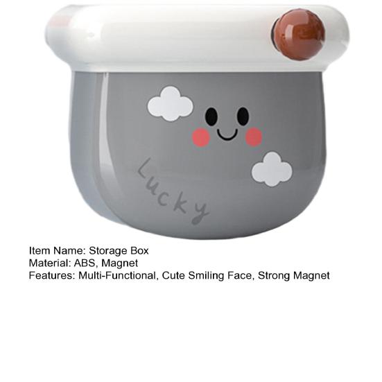 Magnetic Storage Box for Magnetic Kitchen Multi-Functional Organizer with Utensils Holder Fridge Cute Hook for Kitchen