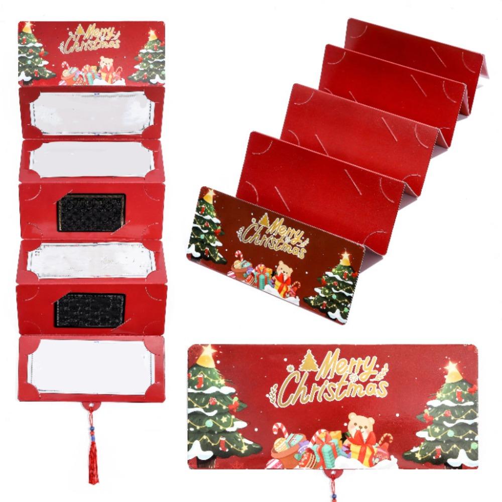 Santa Claus Folding Card Envelope 10Card Positions Christmas Decorations  Party Gifts