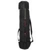 MultiFunctional Fishing Rod Reel Storage Bag Pole Carry Case Fishing Tool Organizer(Black )