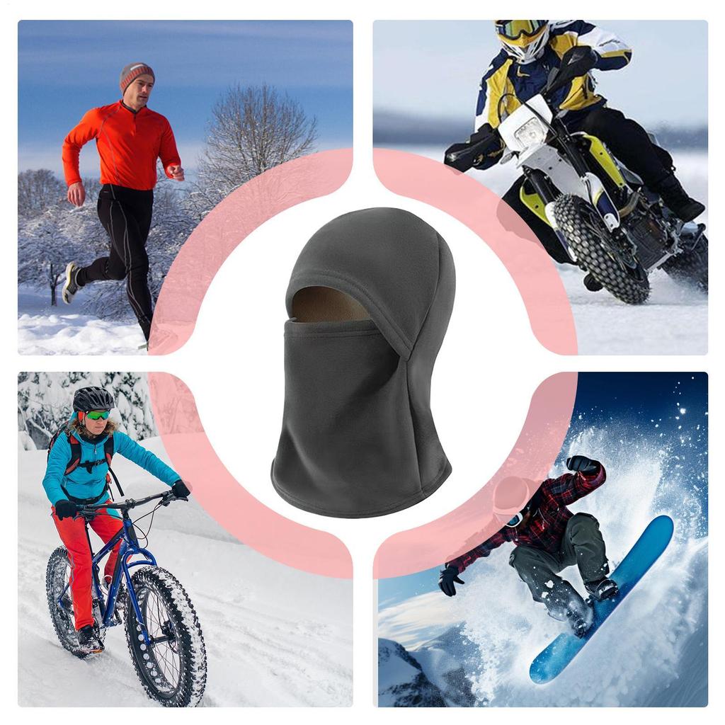 Winter Face Cover Protective Windproof Coldproof Hat Cold Weather Windproof Face Covering For Sports Climbing Camping Hiking