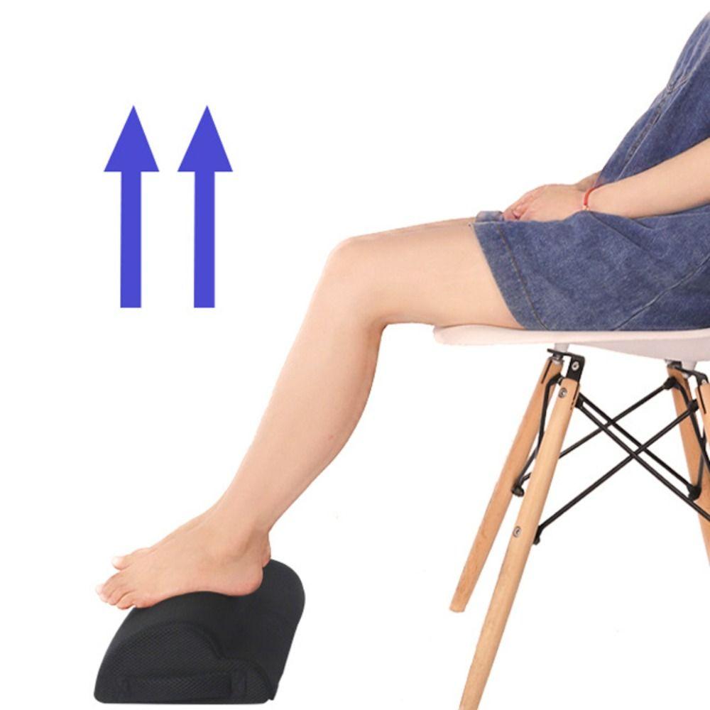 Portable Cloud Shape Feet Pillow Support Ergonomic Sponge Foot Rest Relaxing Foot Pillow for Home Office Computer Work